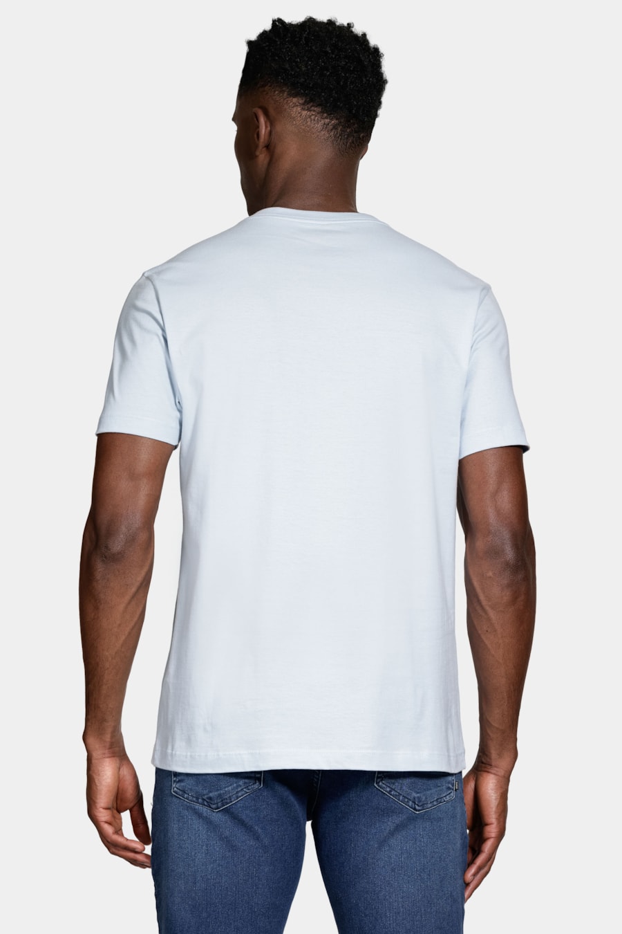 Camiseta Manga Curta Algodão New Preppy Topazio 116 — foto 4 de 5