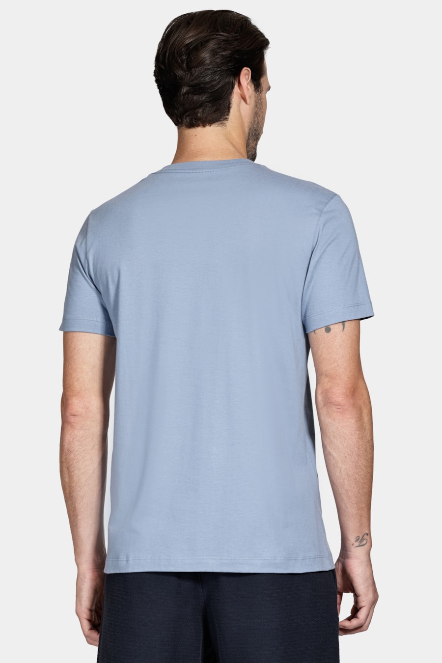 Camiseta Manga Curta Algodão Oceano Mineral 116 — foto 4 de 5