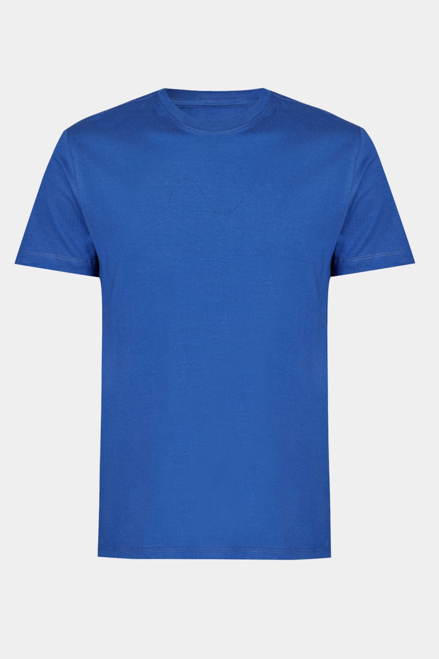 Camiseta Manga Curta Algodão Onda Azul Royal 114 — foto 5 de 5