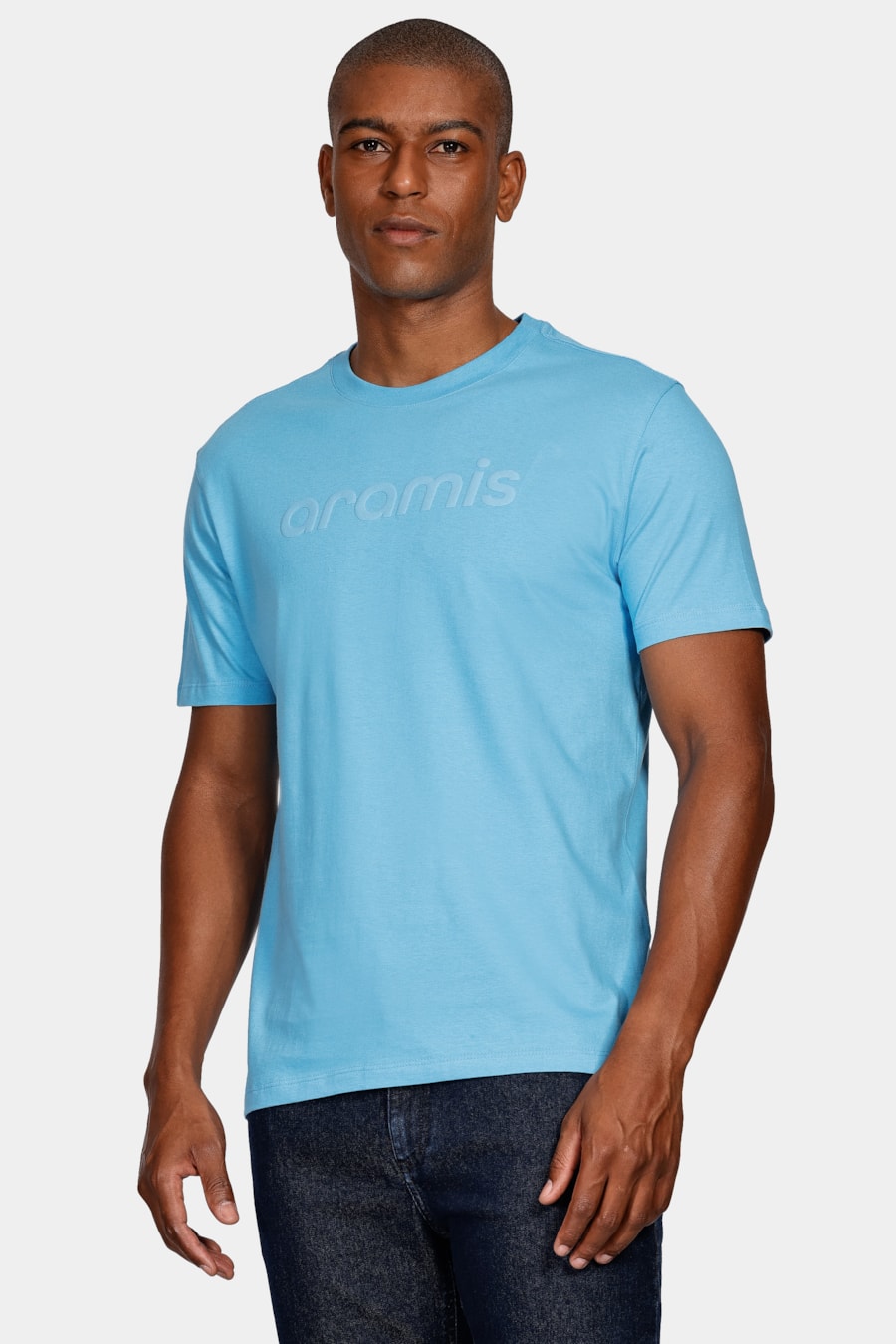 Camiseta Manga Curta Aramis Bright Colors Azul Turquesa — foto 1 de 4