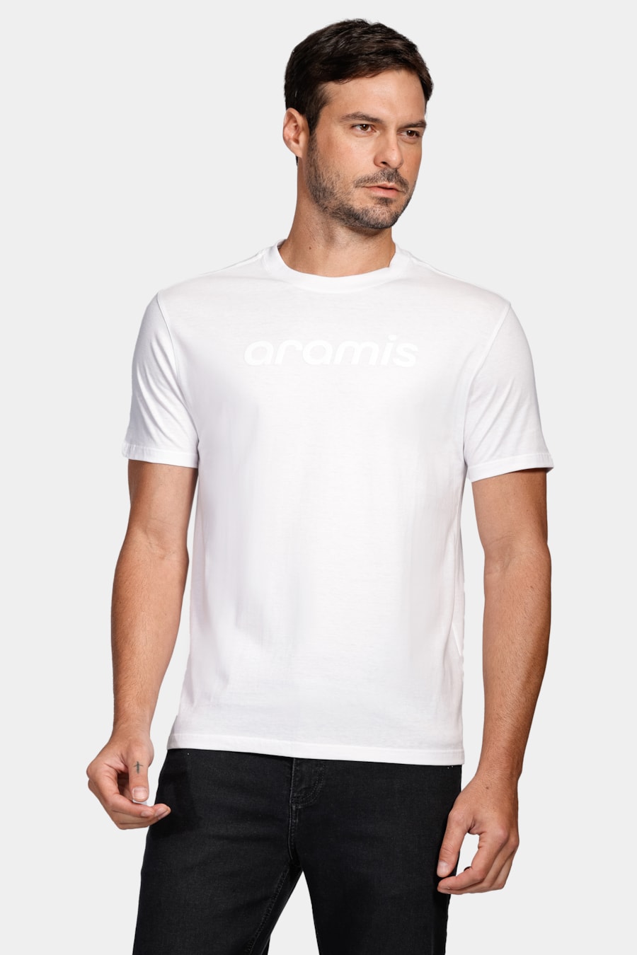 Camiseta Manga Curta Aramis Bright Colors Branco — foto 1 de 4