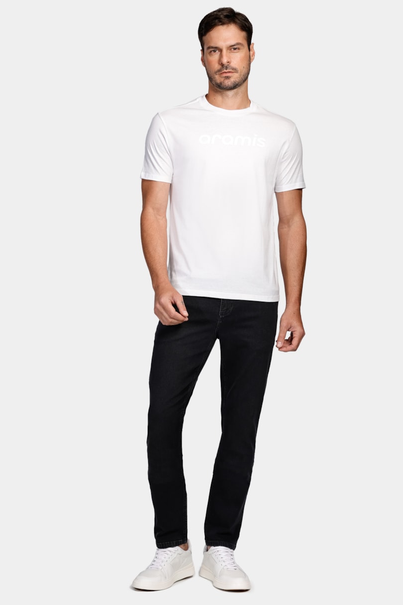 Camiseta Manga Curta Aramis Bright Colors Branco