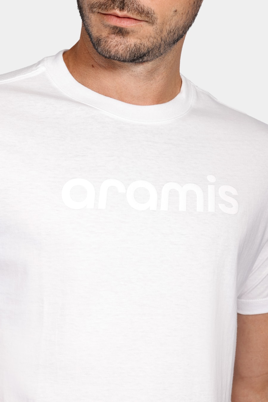 Camiseta Manga Curta Aramis Bright Colors Branco — foto 3 de 4