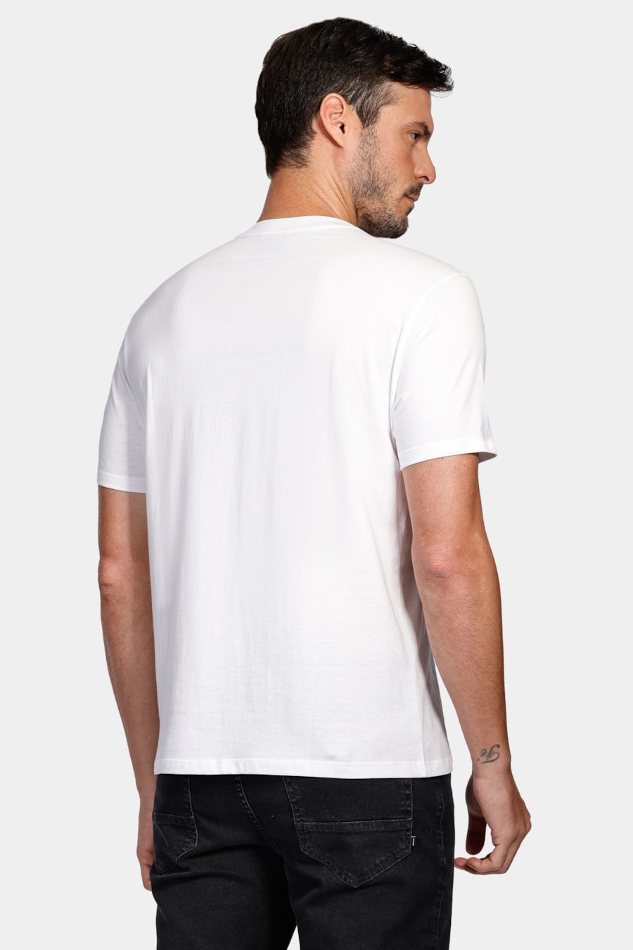 Camiseta Manga Curta Aramis Bright Colors Branco — foto 4 de 4