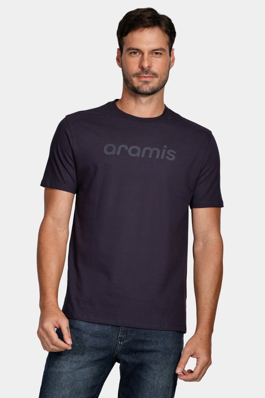 Camiseta Manga Curta Aramis Bright Colors Marinho — foto 1 de 4