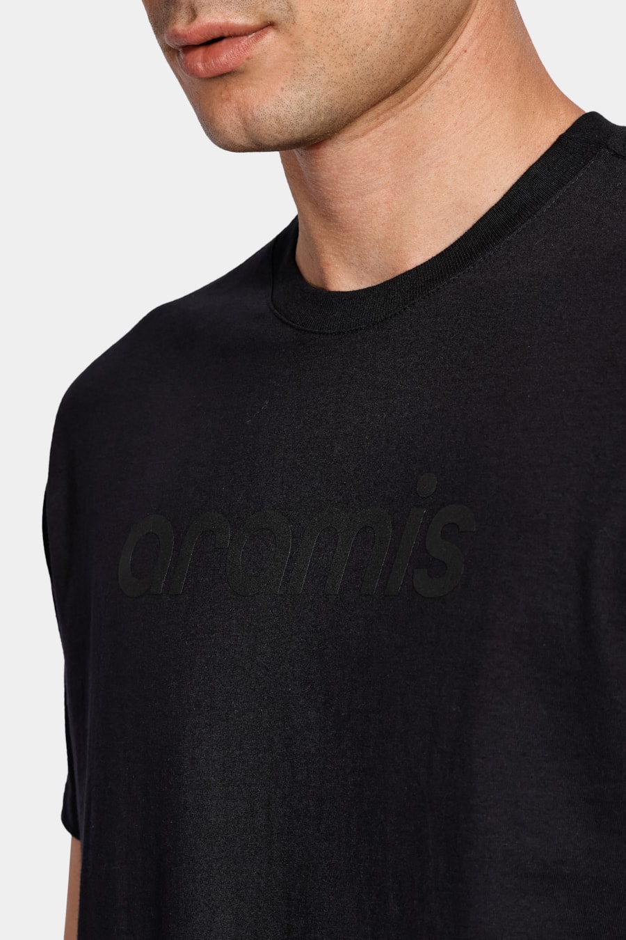 Camiseta Manga Curta Aramis Bright Colors Preto — foto 3 de 4