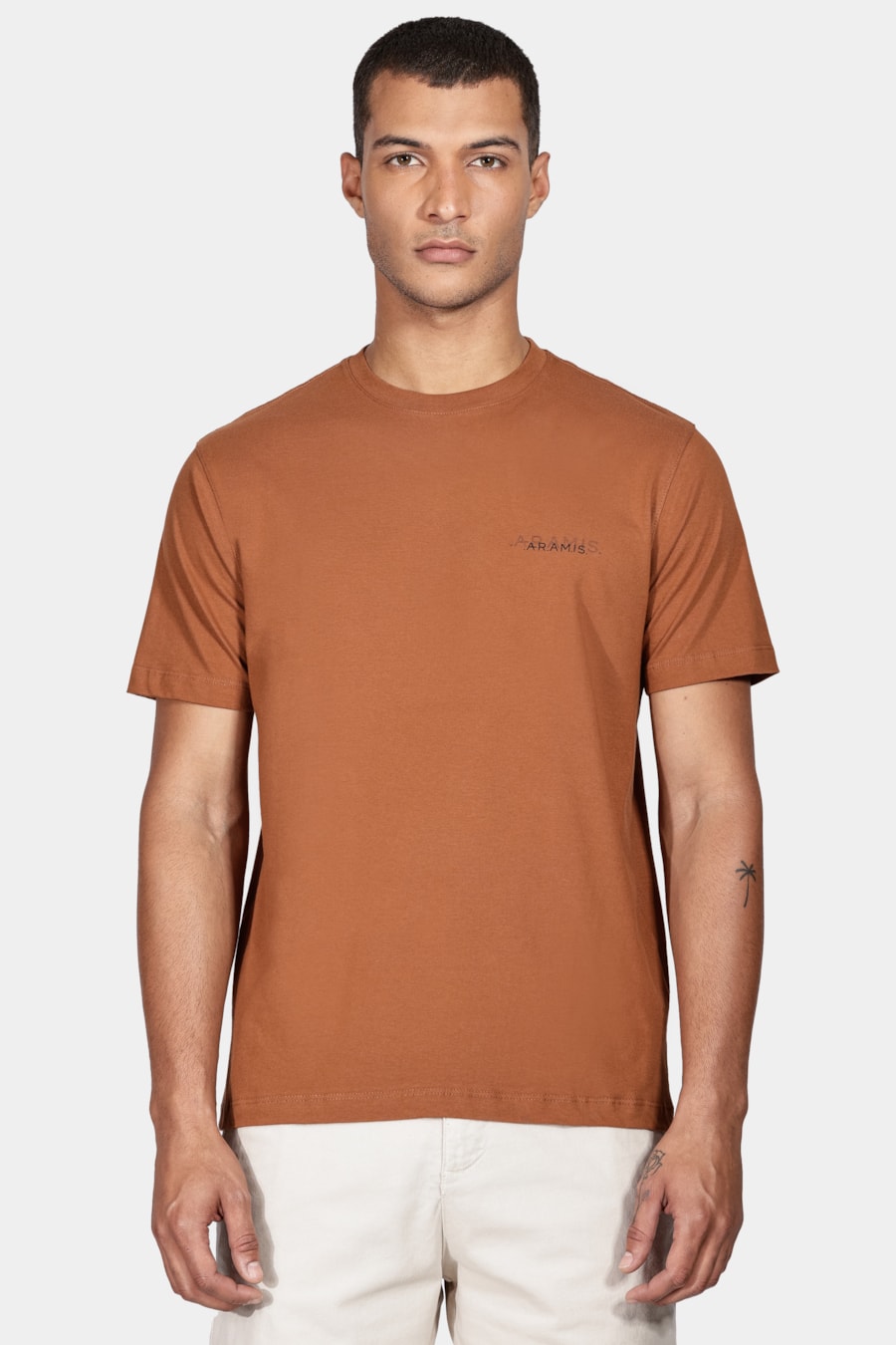 Camiseta Manga Curta Aramis Duplo Caramelo — foto 1 de 5