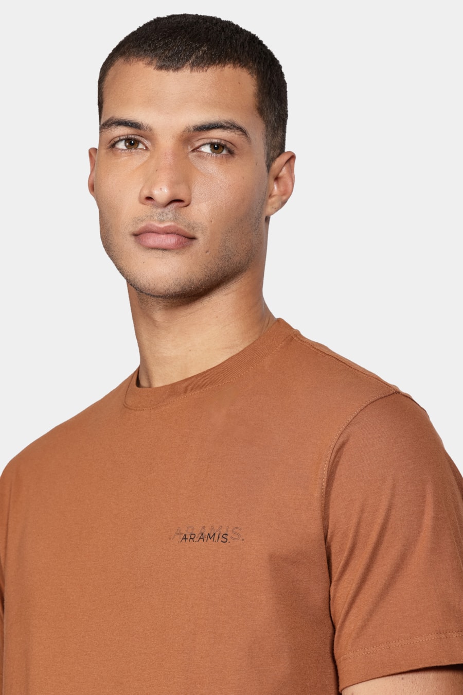 Camiseta Manga Curta Aramis Duplo Caramelo — foto 3 de 5