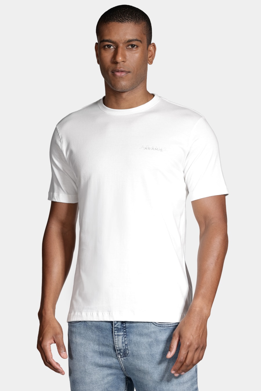 Camiseta Manga Curta Aramis Duplo Off White — foto 1 de 5