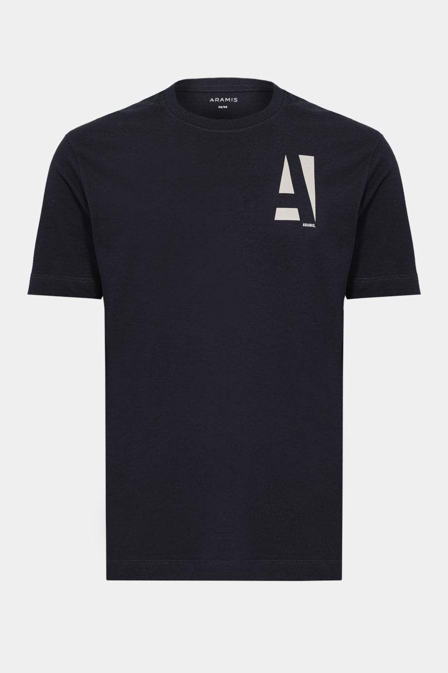 Camiseta Manga Curta Aramis Estampa a Clássico Marinho — foto 5 de 5