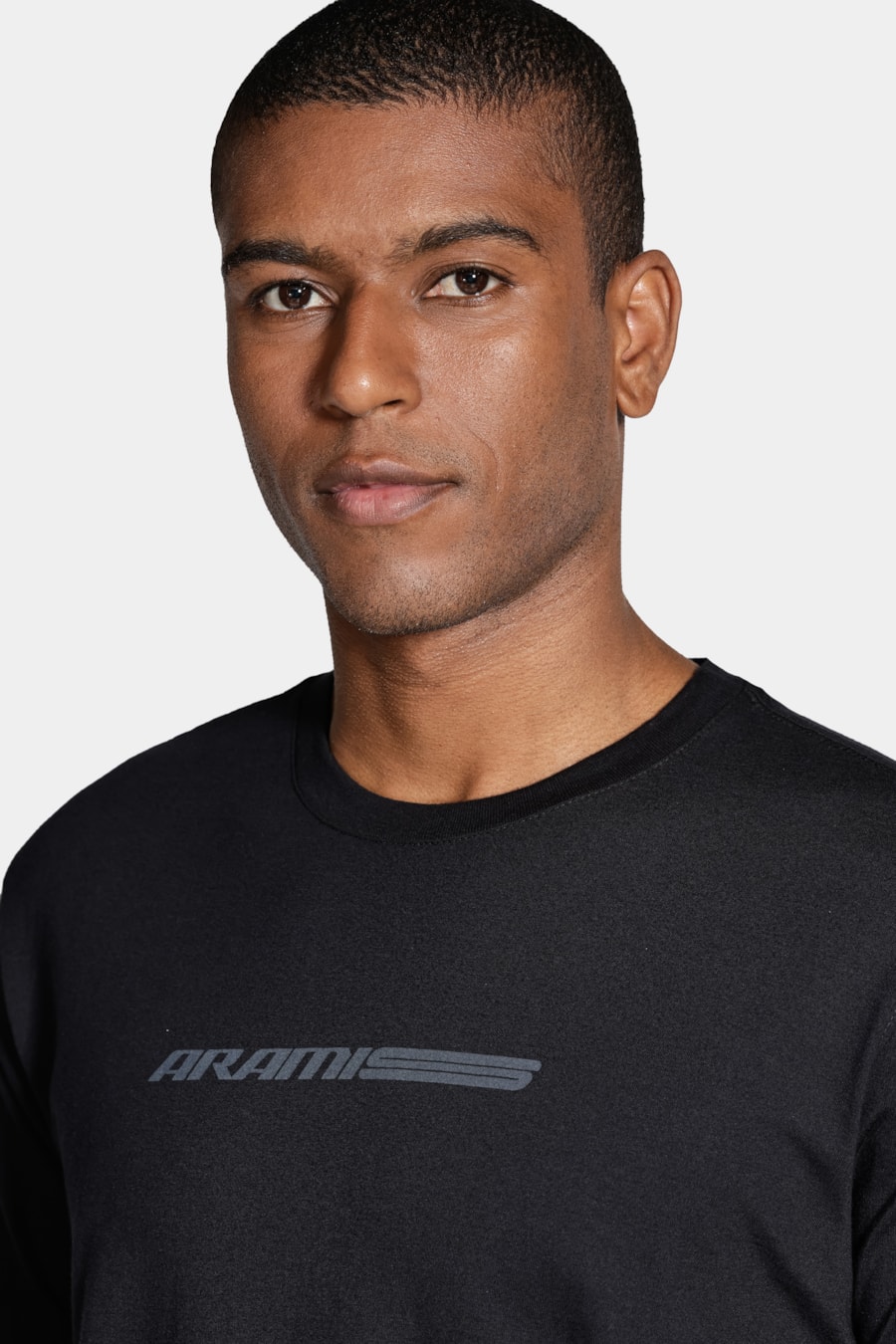 Camiseta Manga Curta Aramis Move Preto — foto 3 de 4
