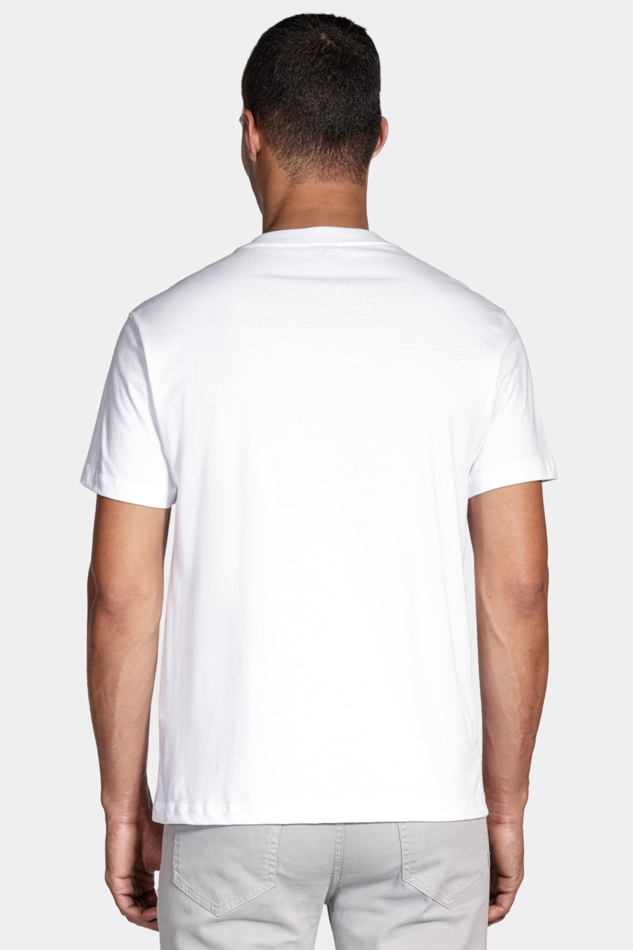 Camiseta Manga Curta Aramis New College Branco — foto 4 de 5