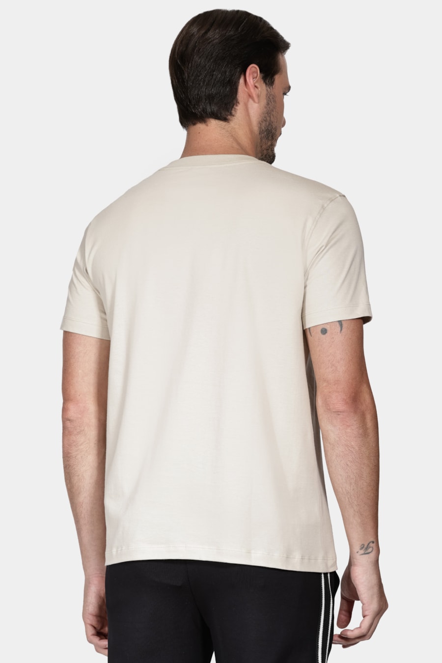 Camiseta Manga Curta Aramis Preppy Areia — foto 4 de 4