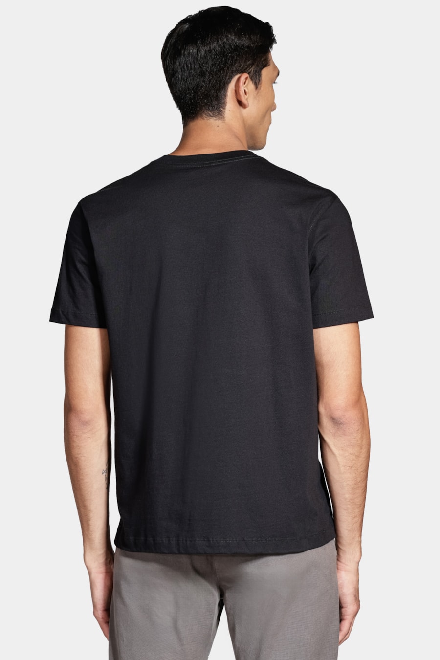 Camiseta Manga Curta Aramis Preppy Preto — foto 4 de 4