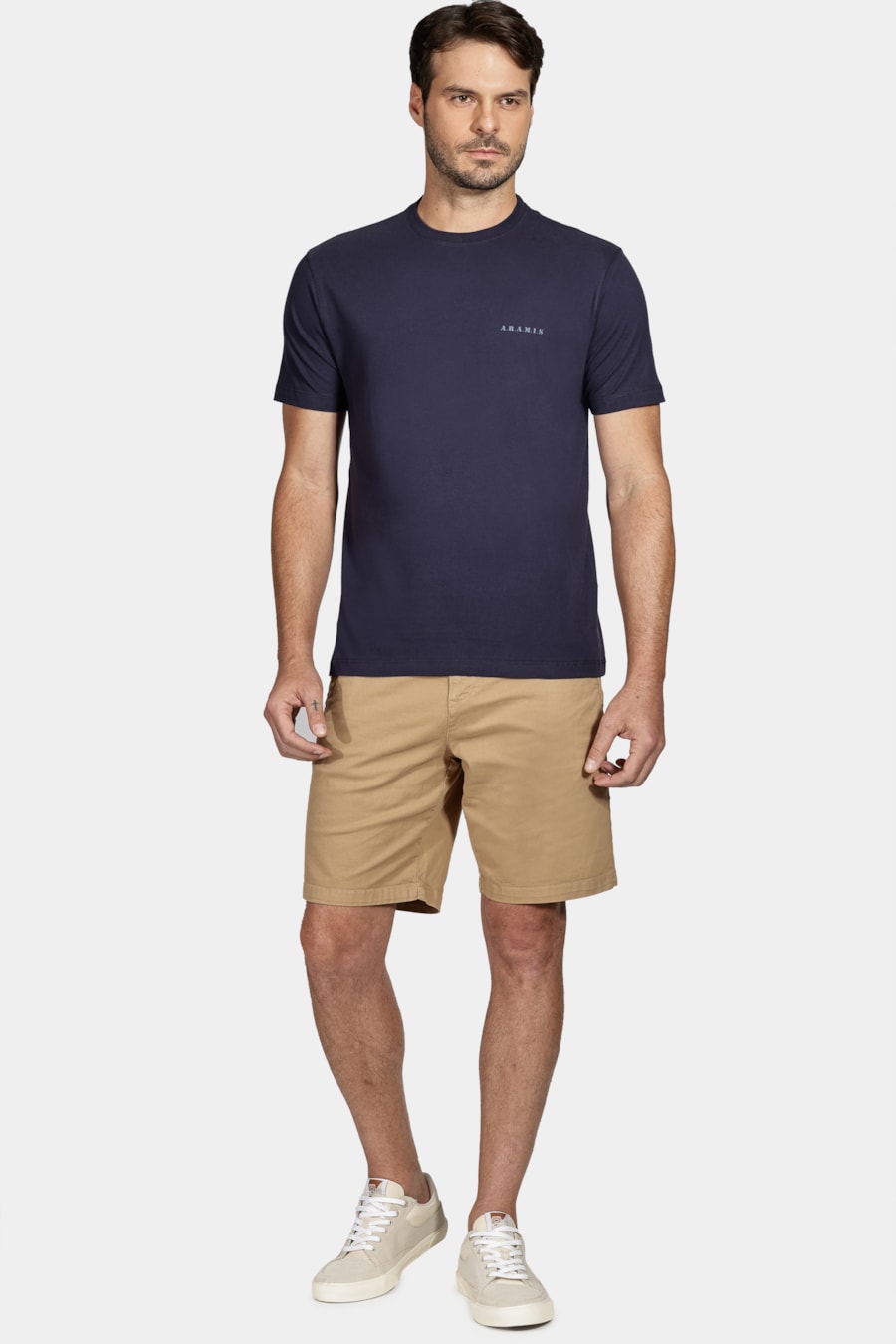 Camiseta Manga Curta Army Azul Marinho — foto 2 de 5