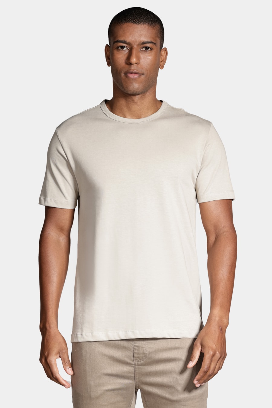 Camiseta Manga Curta Atlanta Gold Amendoa — foto 1 de 4