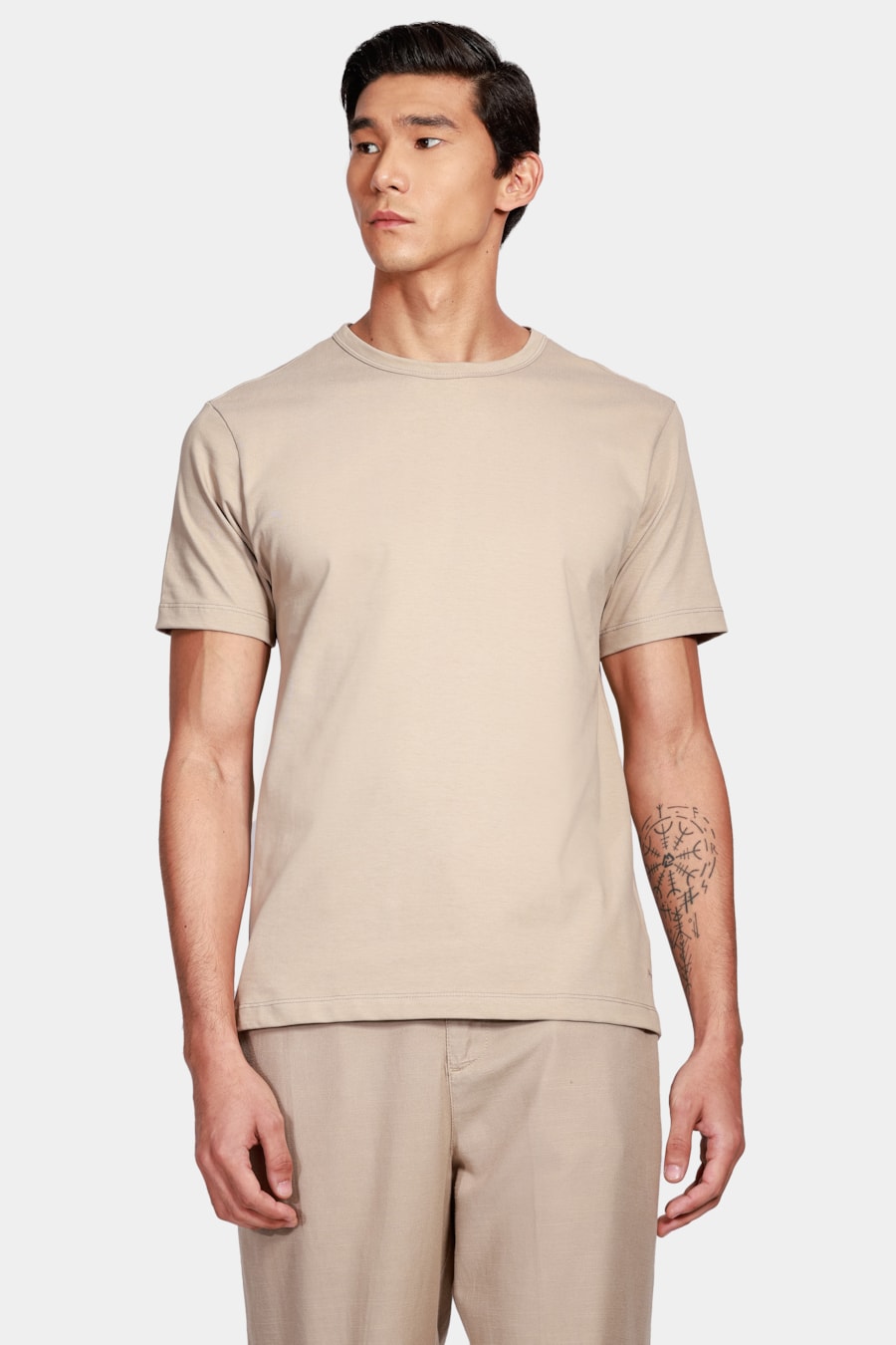 Camiseta Manga Curta Atlanta Gold Cáqui Safari — foto 1 de 5