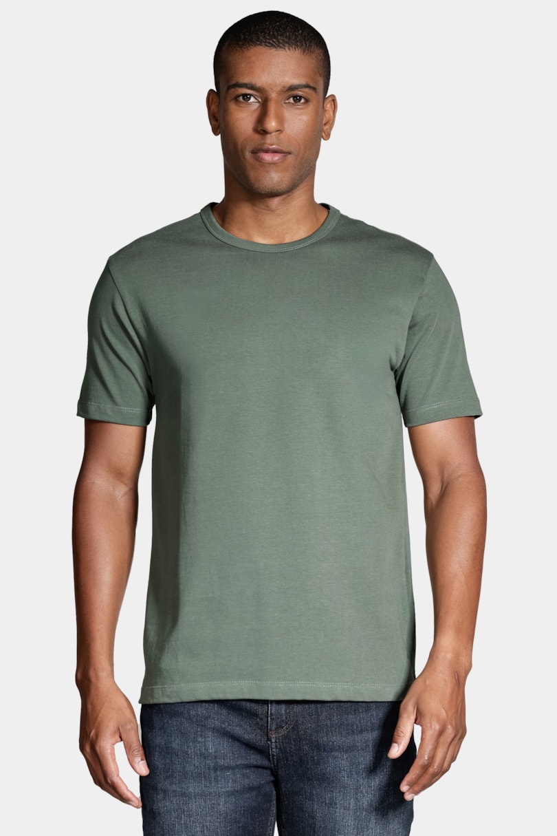 Camiseta Manga Curta Atlanta Gold Verde Pantano