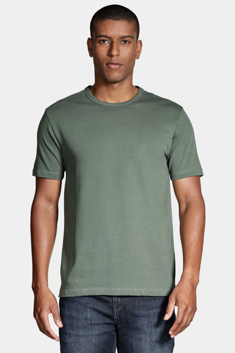 Camiseta Manga Curta Atlanta Gold Verde Pantano — foto 1 de 4