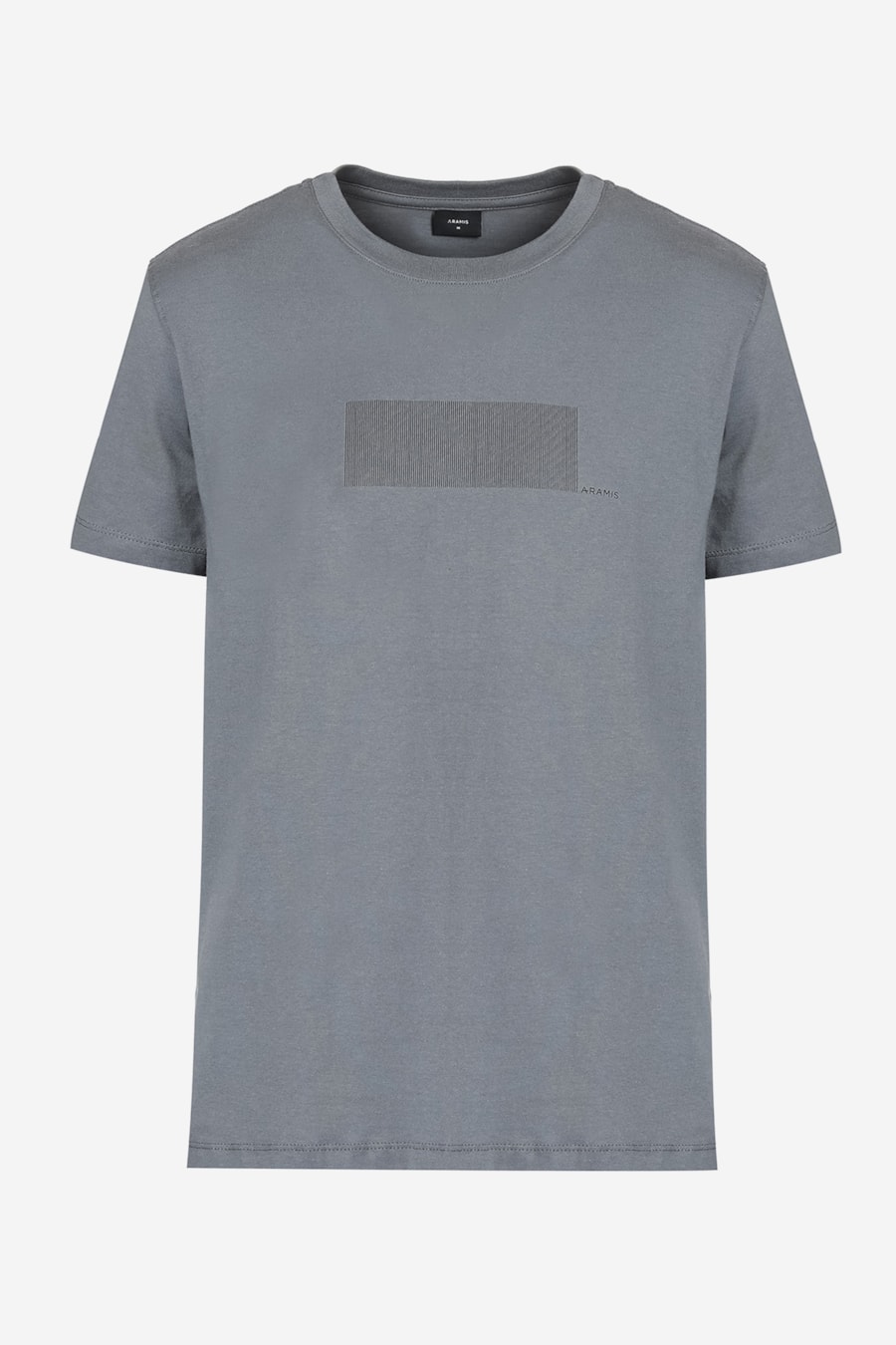 Camiseta Manga Curta Barcode Cinza Grafite — foto 5 de 5