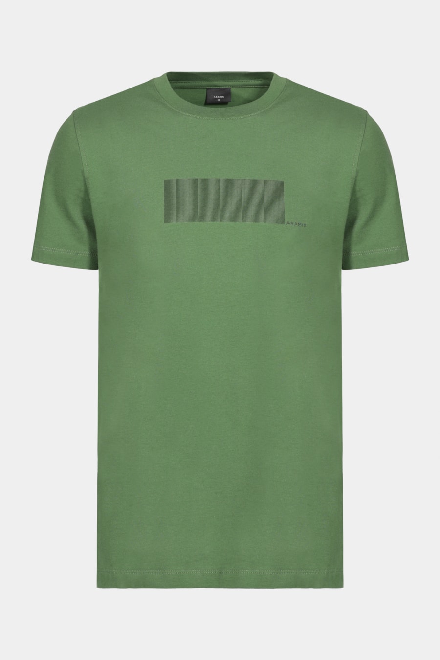 Camiseta Manga Curta Barcode Verde Bandeira