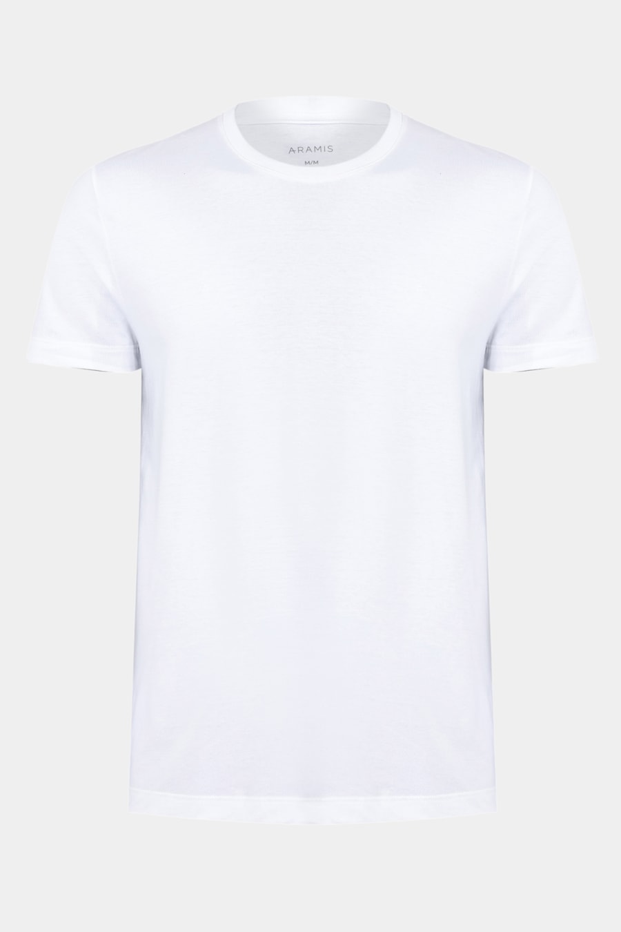 Camiseta Manga Curta Básica Algodão Branco — foto 5 de 5