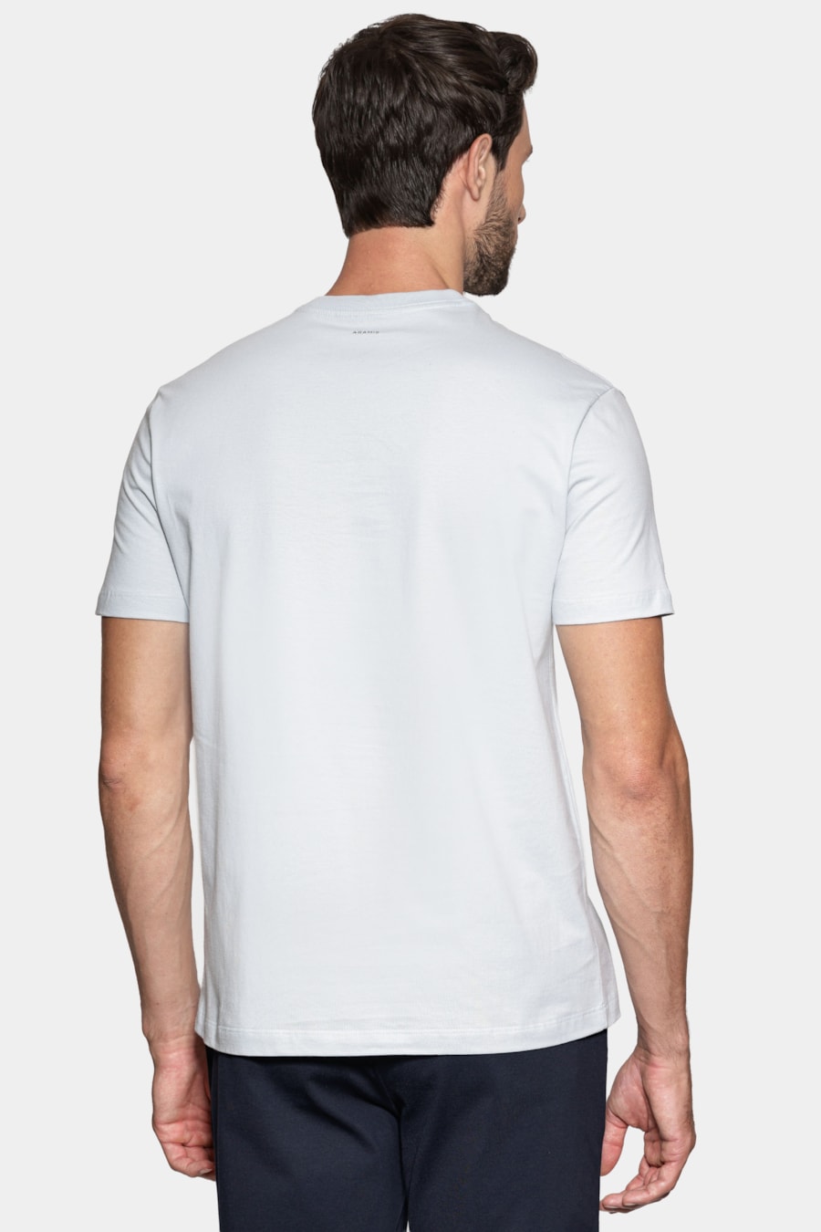 Camiseta Manga Curta Básica Azul Claro 117 — foto 5 de 6
