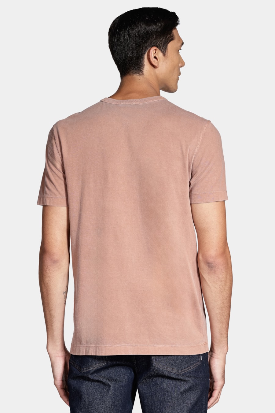 Camiseta Manga Curta Básica Caramelo — foto 4 de 5