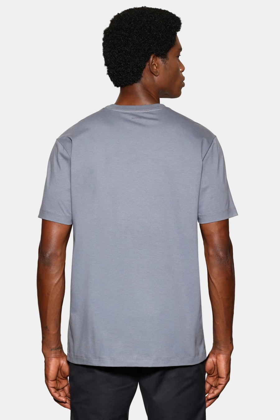 Camiseta Manga Curta Básica Comfort+ Aluminio 117 — foto 4 de 5