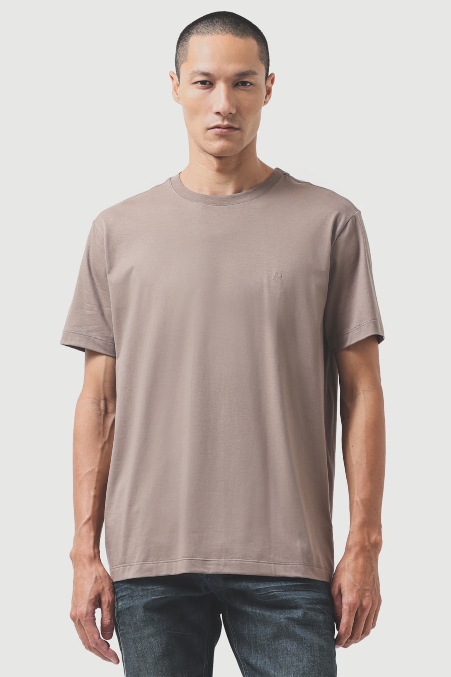 Camiseta Manga Curta Básica Comfort+ Charuto 118 — foto 1 de 5