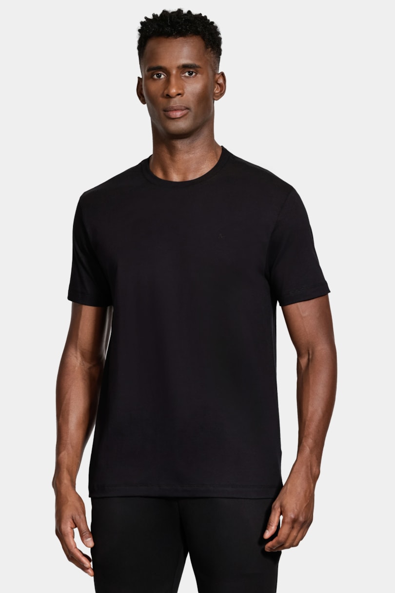 Camiseta Manga Curta Básica Comfort+ Preto
