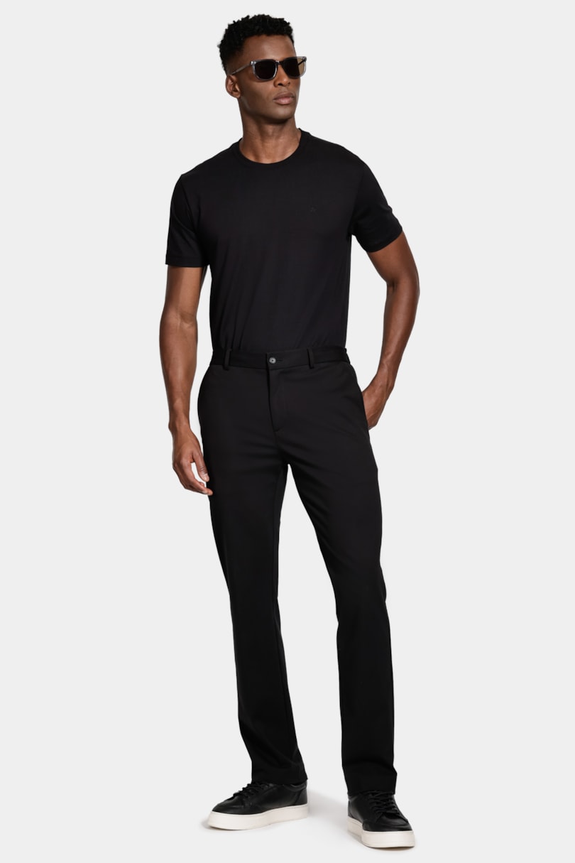 Camiseta Manga Curta Básica Comfort+ Preto