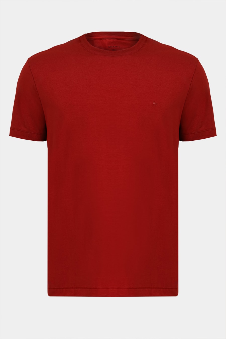 Camiseta Manga Curta Básica Comfort+ Vermelho Carmim 115 — foto 5 de 5