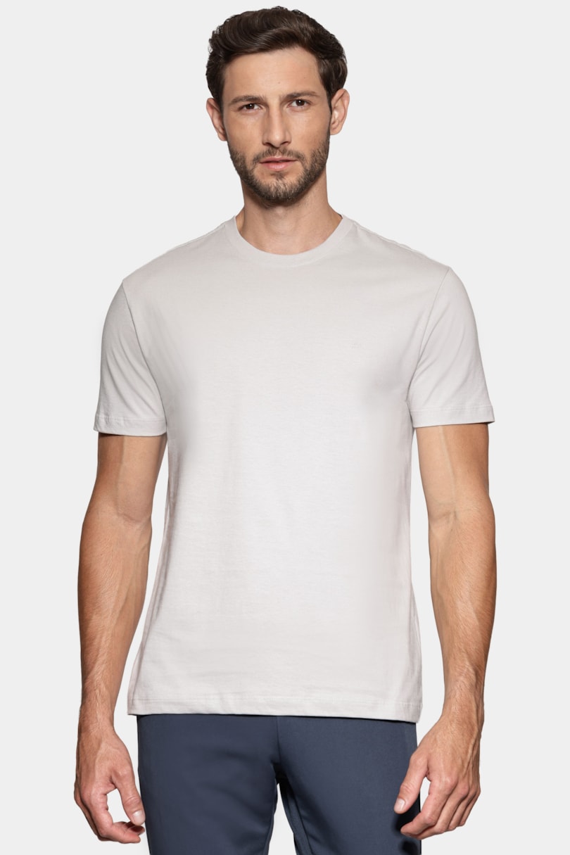 Camiseta Manga Curta Básica Gelo 117