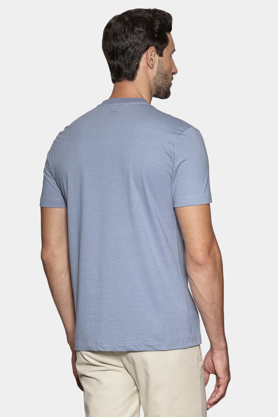 Camiseta Manga Curta Básica Listra Aluminio 117 — foto 4 de 5