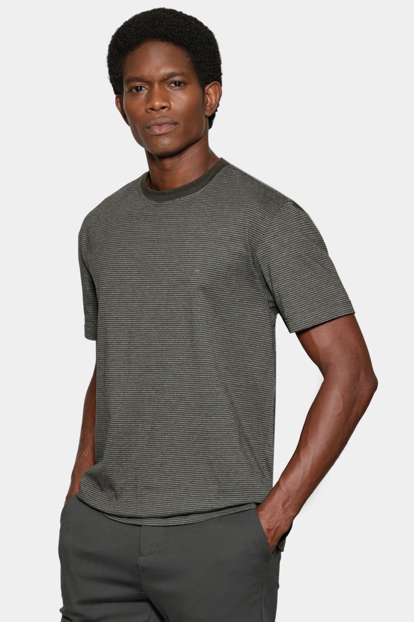 Camiseta Manga Curta Básica Listra Cedro 117