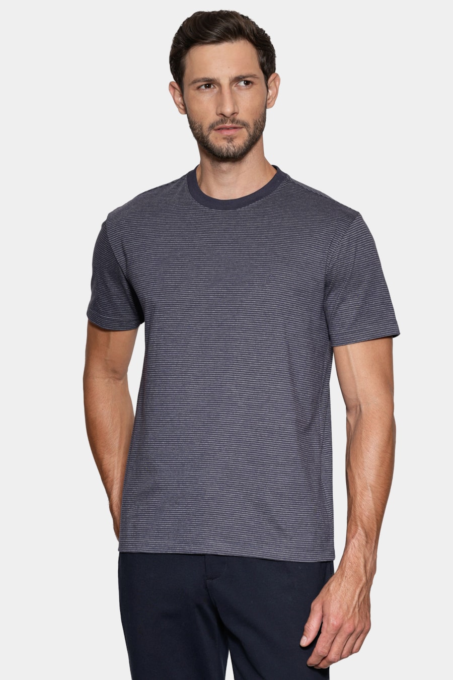 Camiseta Manga Curta Básica Listra Navy — foto 1 de 5