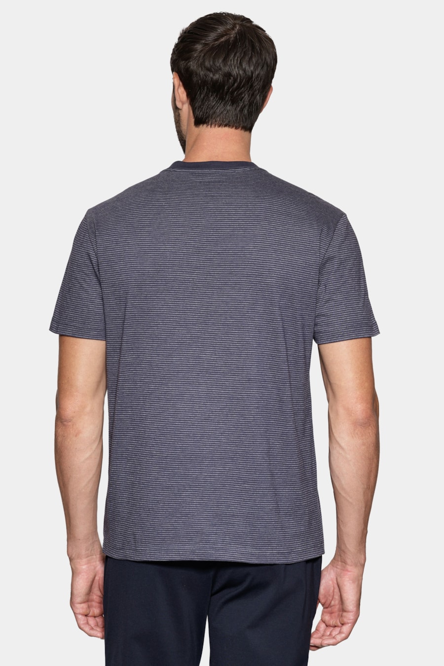 Camiseta Manga Curta Básica Listra Navy — foto 4 de 5