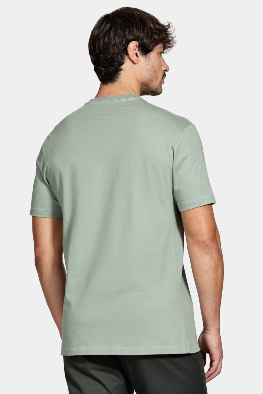 Camiseta Manga Curta Básica Menta 116 — foto 4 de 5