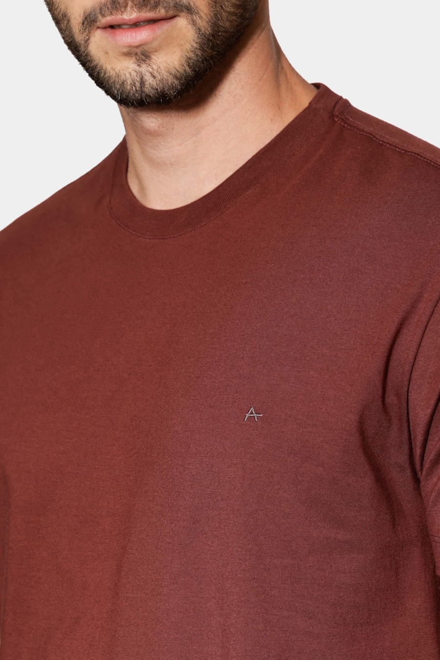 Camiseta Manga Curta Básica Merlot 117 — foto 3 de 6