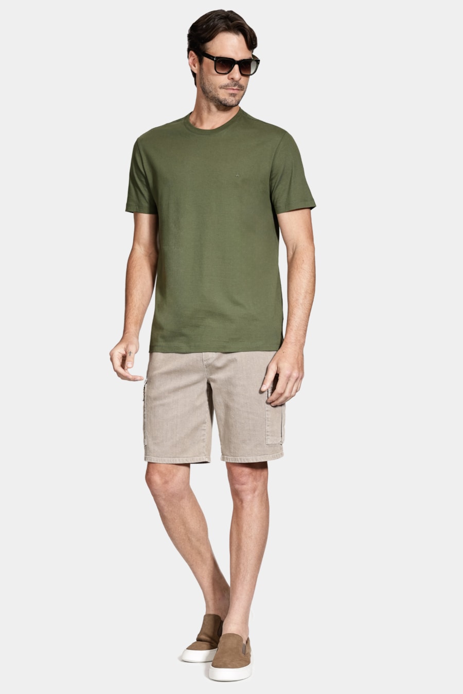 Camiseta Manga Curta Básica Militar 116 — foto 2 de 5