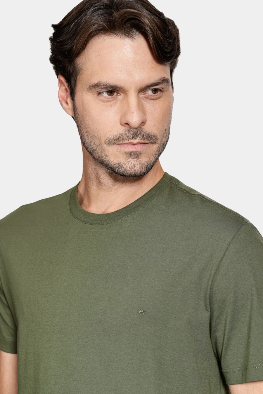 Camiseta Manga Curta Básica Militar 116 — foto 3 de 5