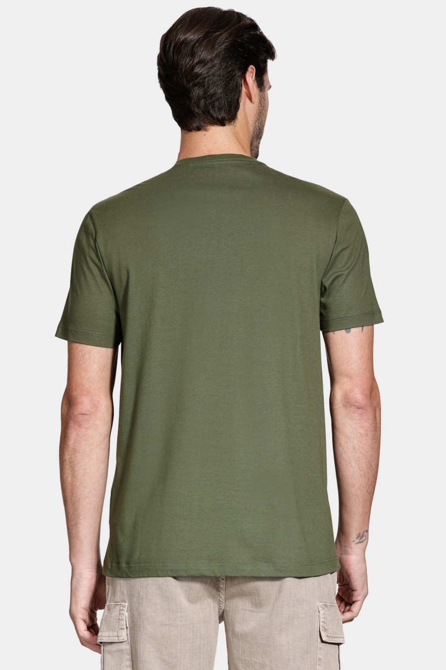 Camiseta Manga Curta Básica Militar 116 — foto 4 de 5