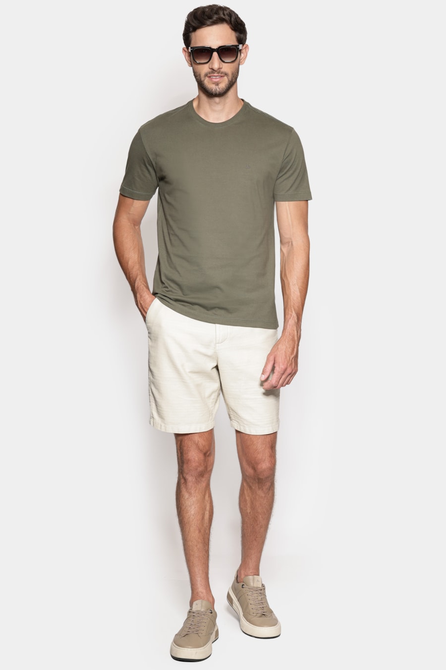 Camiseta Manga Curta Básica Militar 117 — foto 2 de 6