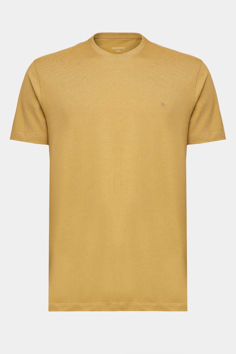 Camiseta Manga Curta Básica Mostarda — foto 5 de 5