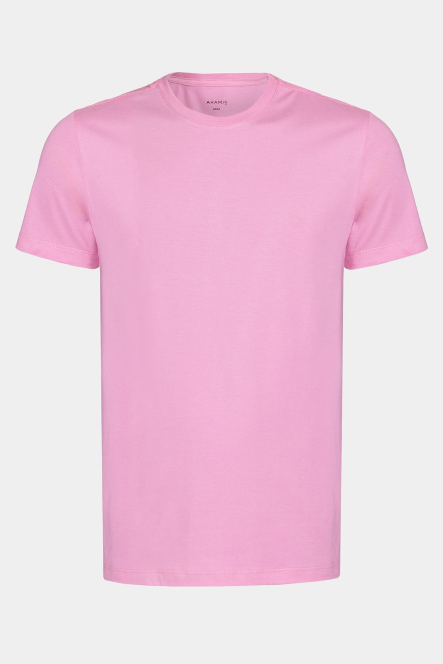 Camiseta Manga Curta Básica Rosa Hibisco — foto 5 de 5