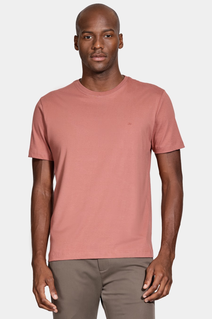 Camiseta Manga Curta Básica Terracota — foto 1 de 5
