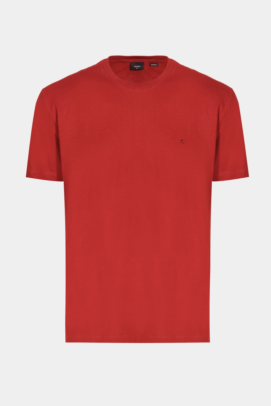 Camiseta Manga Curta Básica Vermelho Carmim — foto 5 de 5