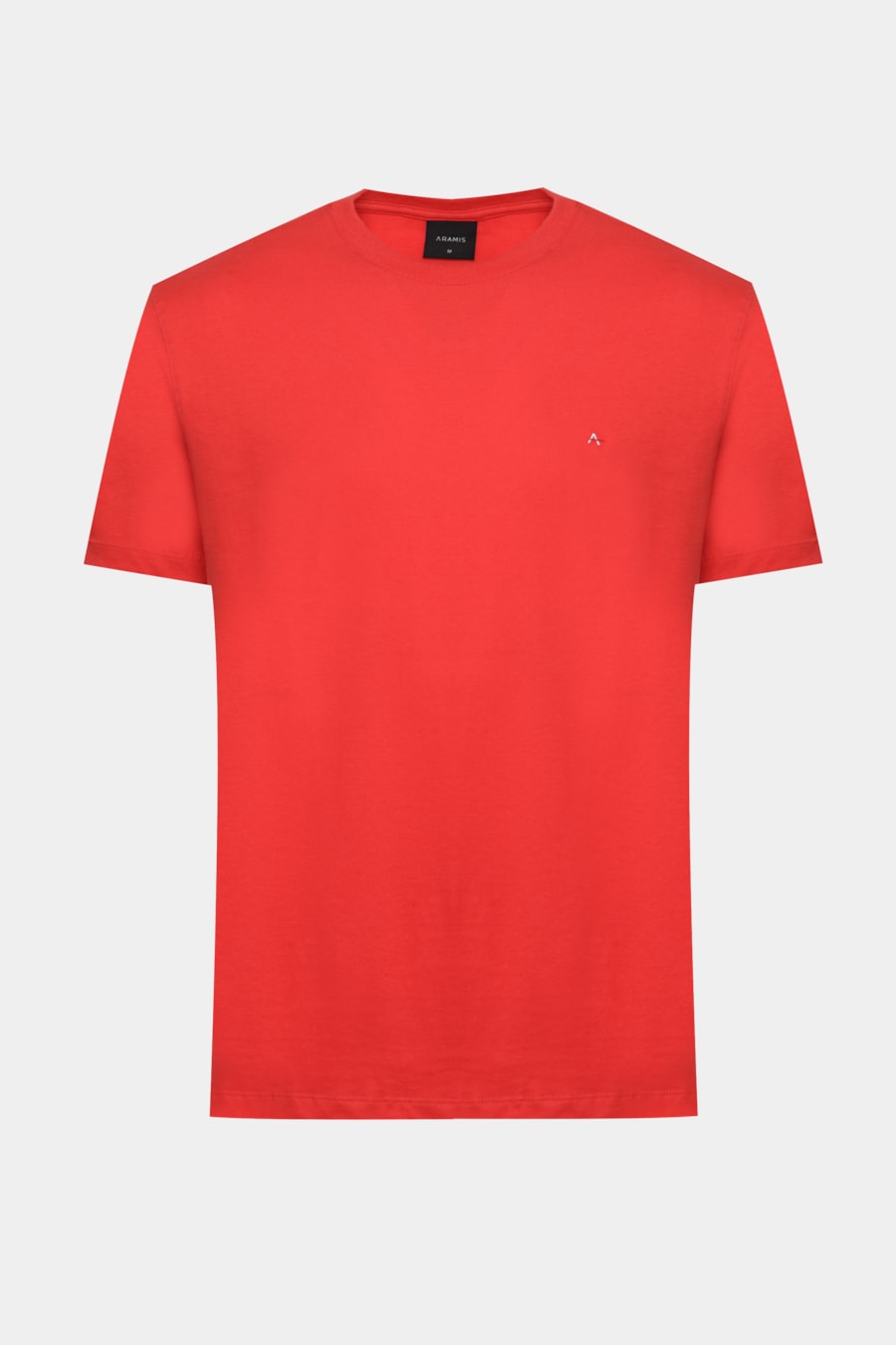 Camiseta Manga Curta Básica Vermelho Cereja — foto 5 de 5