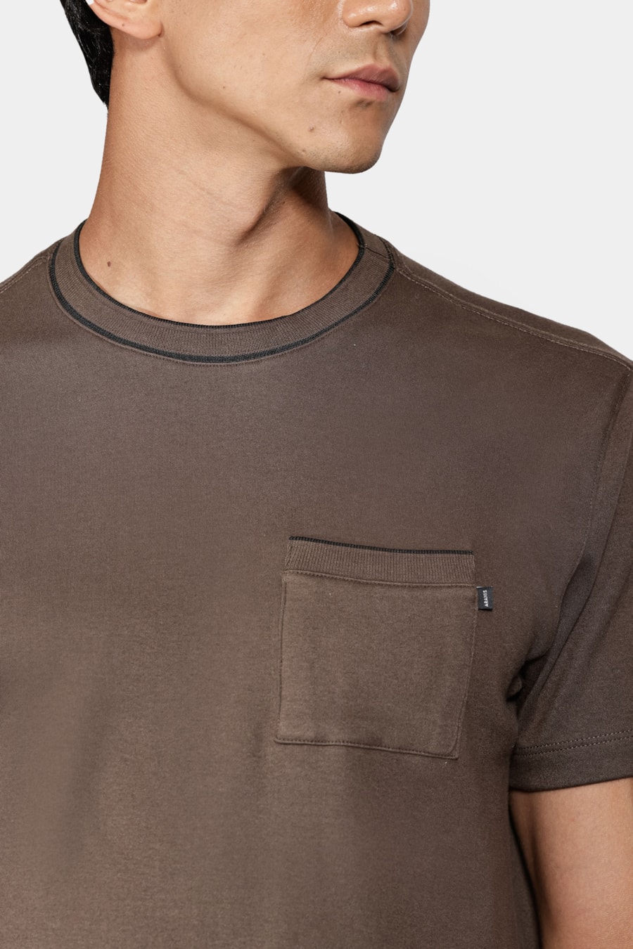 Camiseta Manga Curta Bold Verde Militar — foto 3 de 5